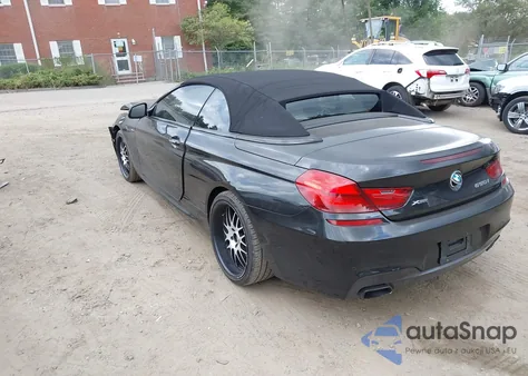 2016 BMW 650I xDrive from USA, damaged, VIN WBA6F7C56GD930476